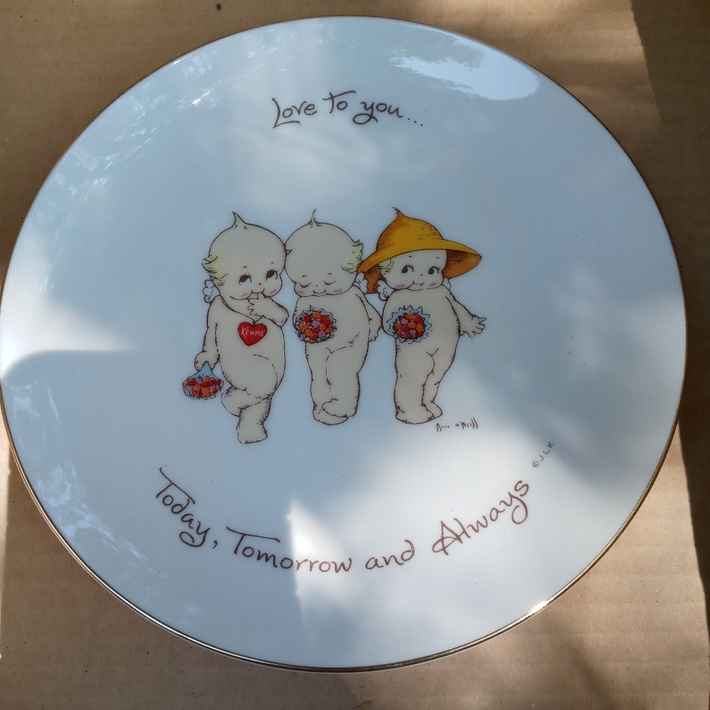 Kewpie Collectable Decorative plate